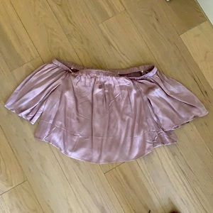 F21 | off-shoulder crop top